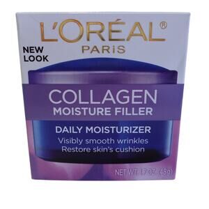 L'Oreal Collagen Moisture Filler Daily Moisturizer 1.7oz./48g New